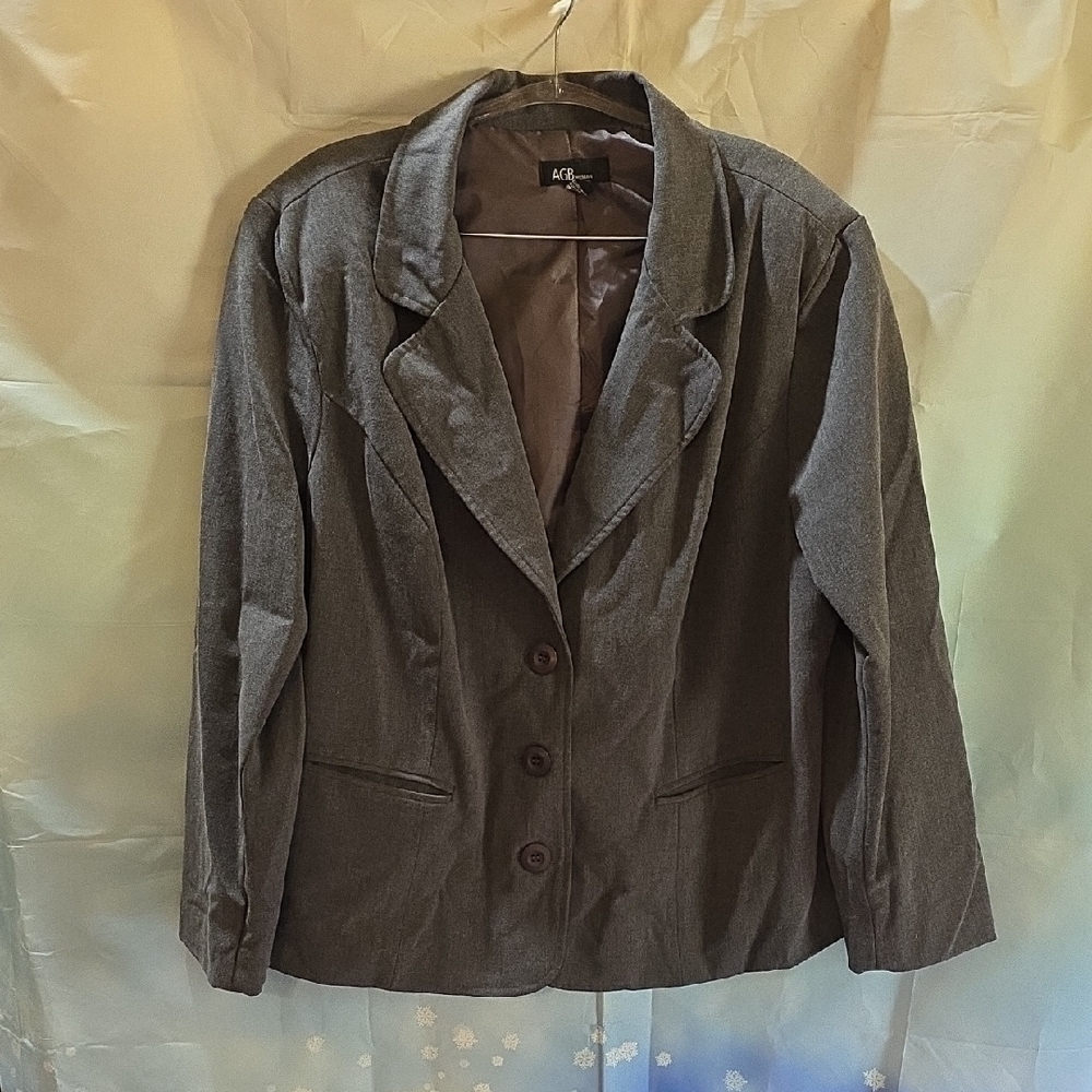AGB Charcoal Gray Blazer 2K